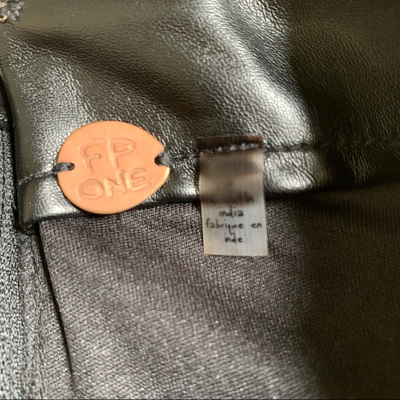 NWT Free People Size 2 Camo Sequin Mini Skirt Black Silver - Picture 7 of 10